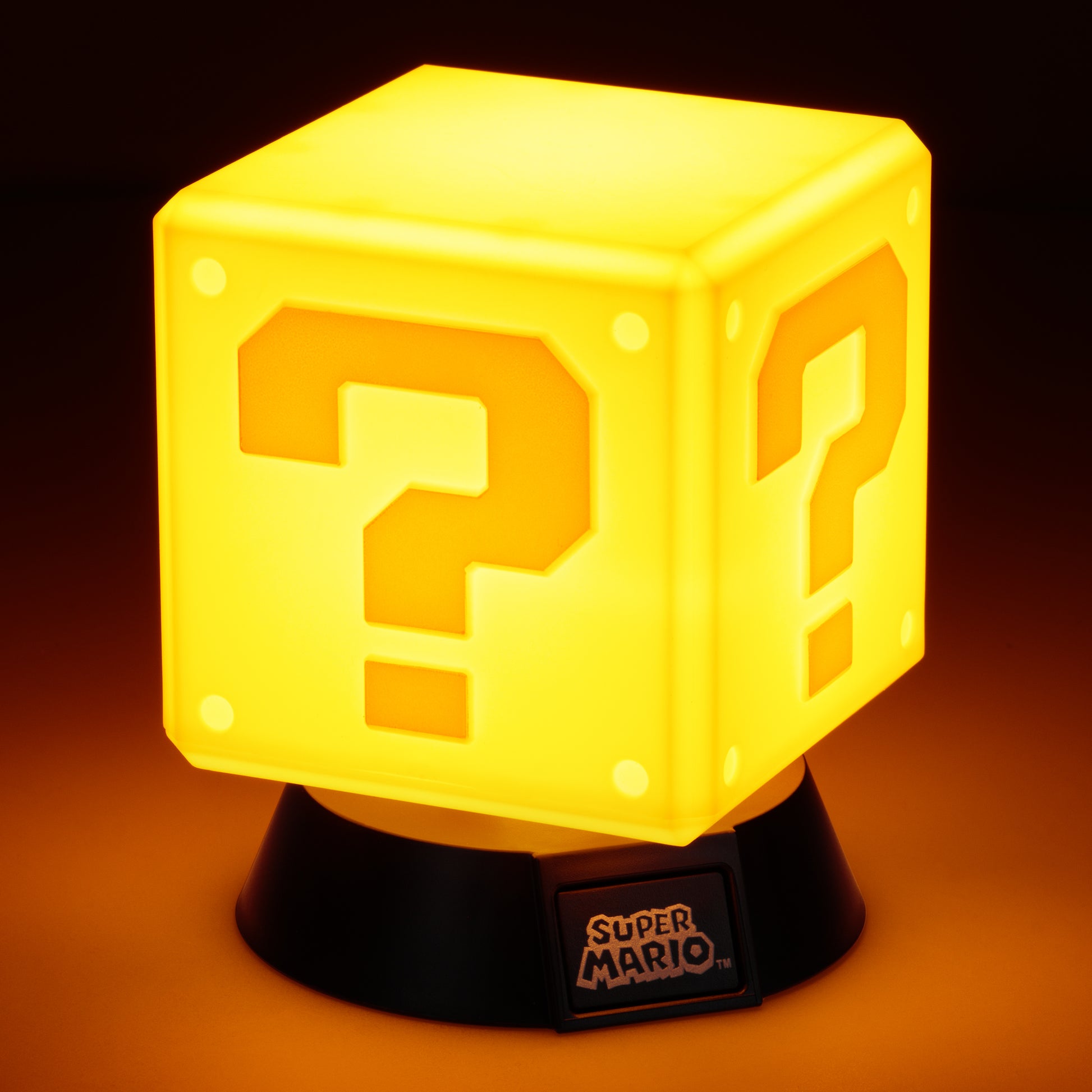 Lámpara Super Mario Icon Signo de Interrogación Luz de Noche Original - Fan Army