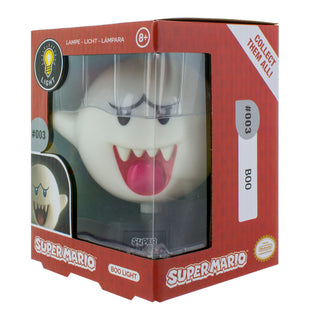 Lámpara Super Mario Icon Fantasma Boo Luz de Noche Original