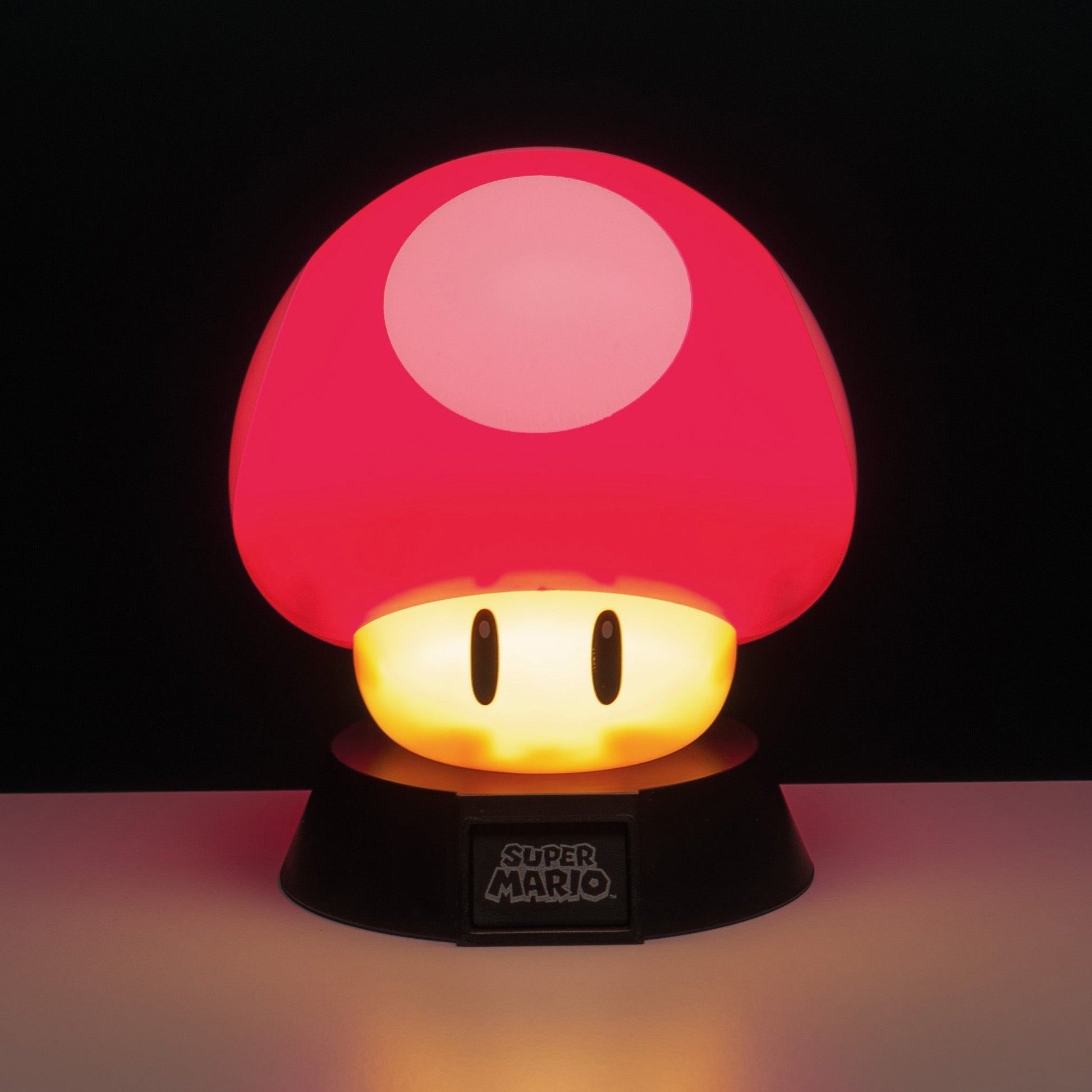 Lámpara Super Mario Icon Super Mushroom Luz de Noche Original - Fan Army