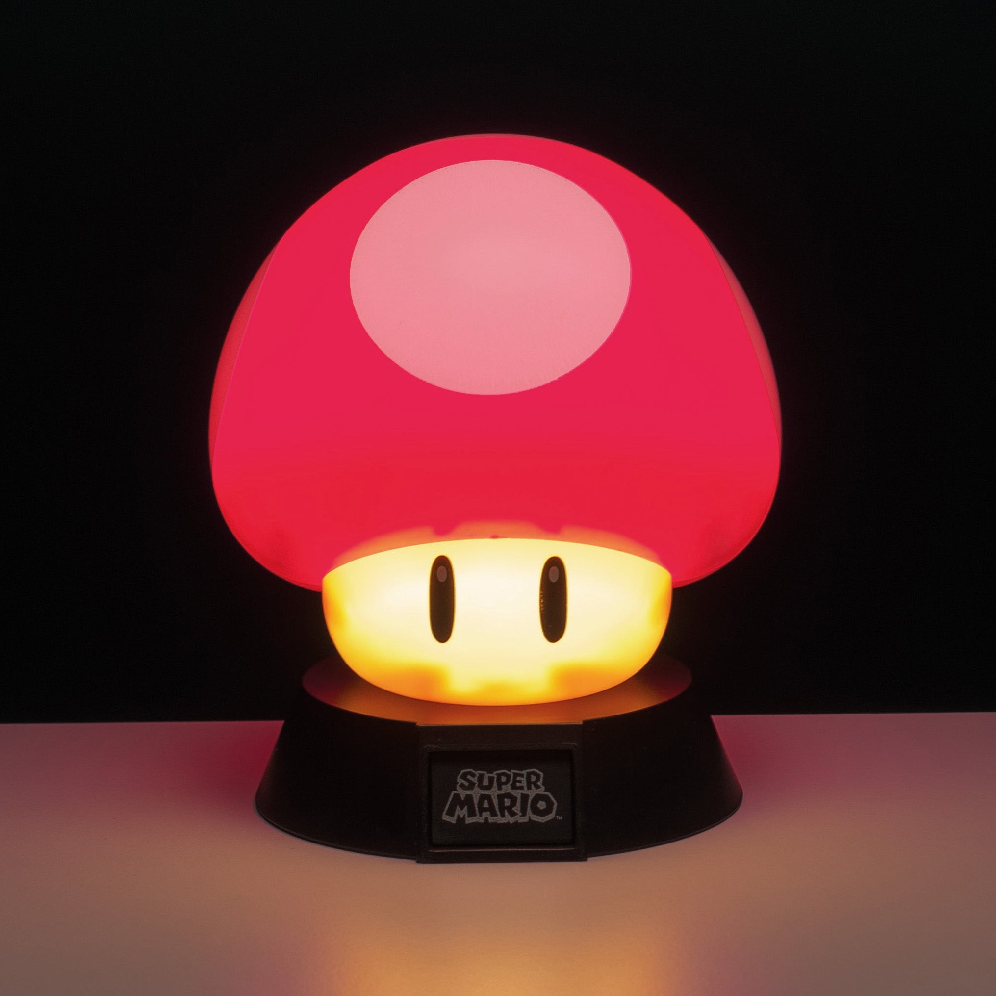 Lámpara Super Mario Icon Super Mushroom Luz de Noche Original - Fan Army