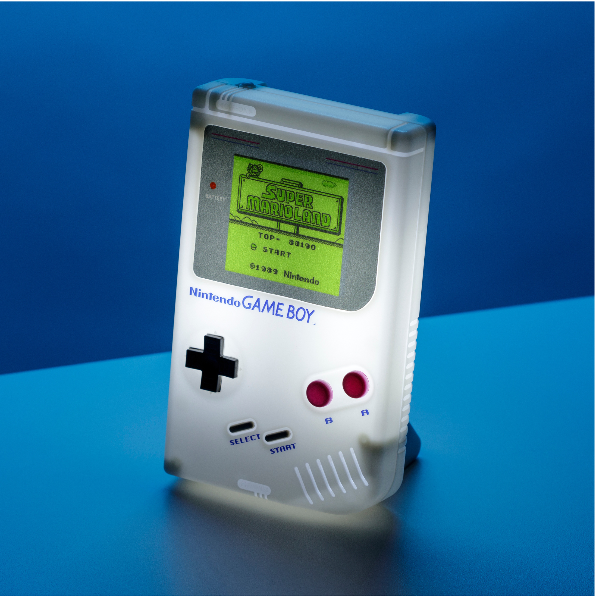 Lámpara Nintendo Game Boy LED | Luz Decorativa Retro | Super Mario Land