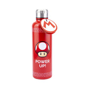 Botella de Acero Inoxidable Power Up de Super Mario Termo Original - Fan Army