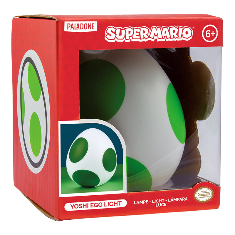 Lámpara Super Mario Yoshi Egg Mini Luz de Noche Original - Fan Army