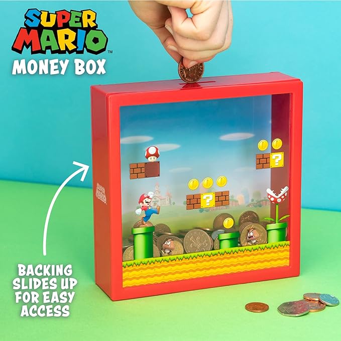 Alcancía de Super Mario Videojuego Original - Fan Army