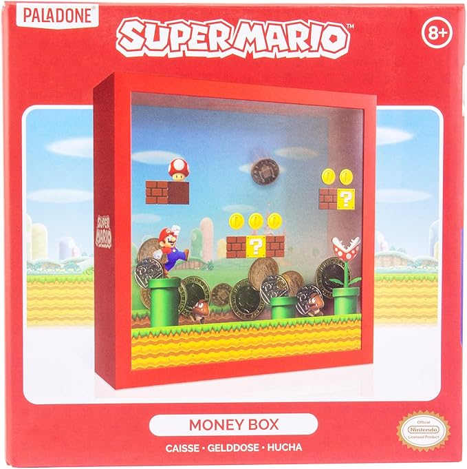 Alcancía de Super Mario Videojuego Original - Fan Army