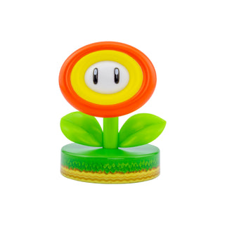 Paladone | Super Mario | Icon Fire Flower Light V2, Producto Oficial