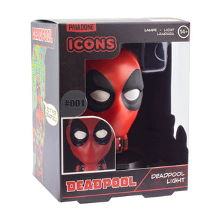 Lámpara Icon Light Deadpool Marvel Luz Decorativa LED Oficial