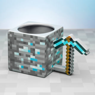 Taza de cerámica de Minecraft Diamond Block