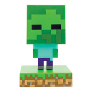 Lámpara Minecraft Icon Zombie Luz de Noche Original - Fan Army