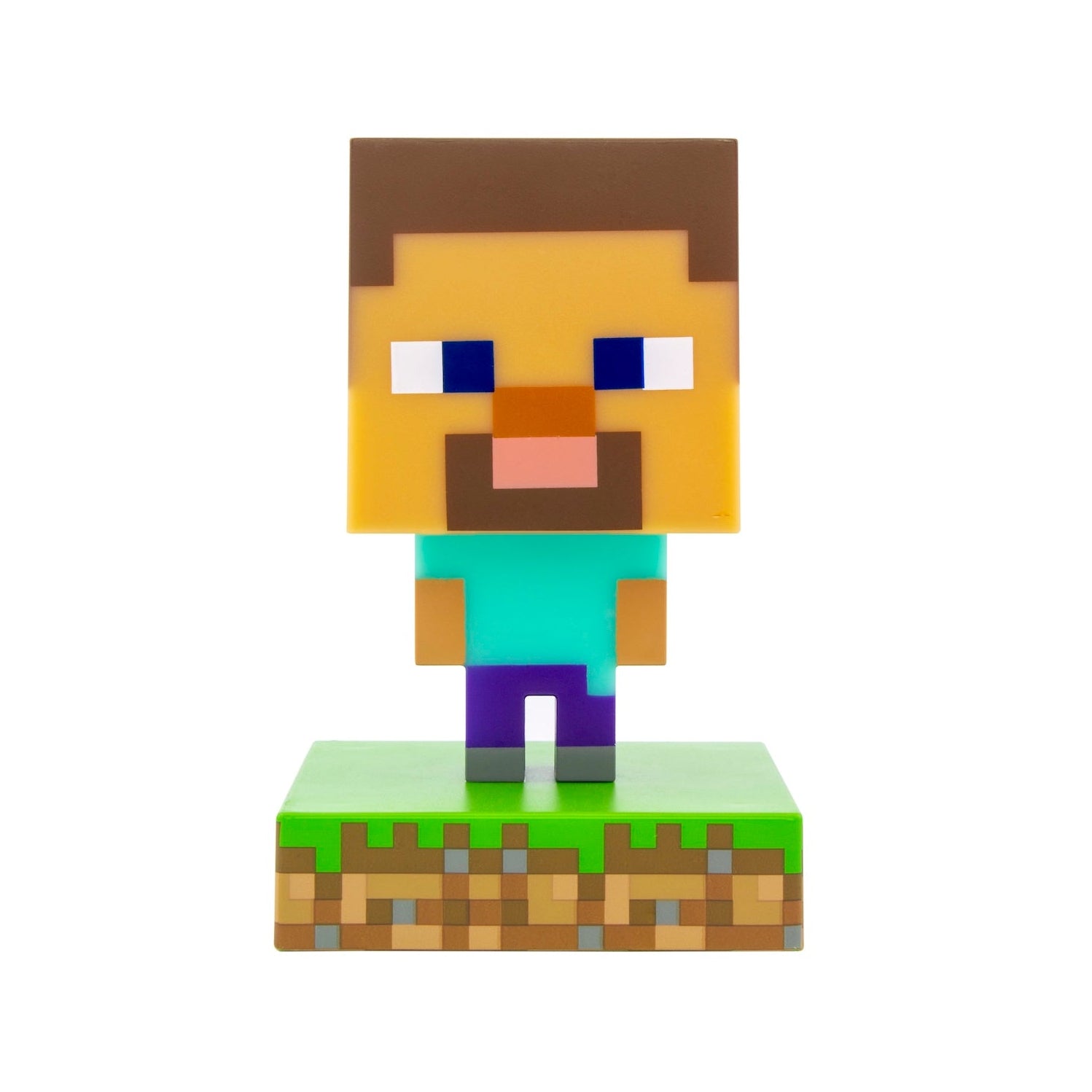Lámpara Minecraft Icon Steve Luz de Noche Original - Fan Army