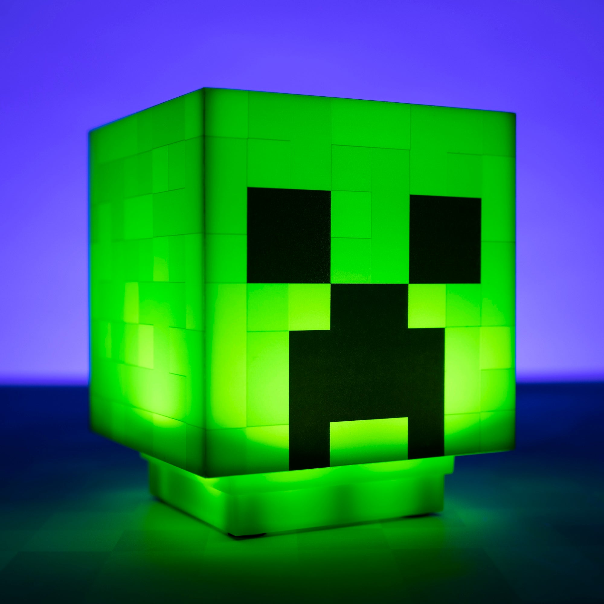 Lámpara Minecraft Creeper con Sonido Luz de Noche Original - Fan Army