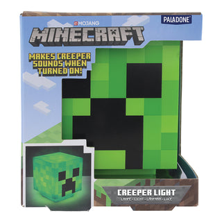 Lámpara Mini 3D Minecraft Creeper