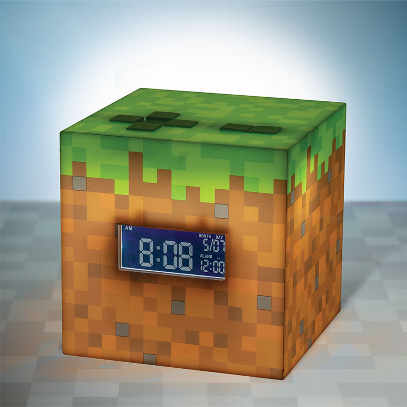 Reloj Despertador de Minecraft Lámpara de Noche Original - Fan Army