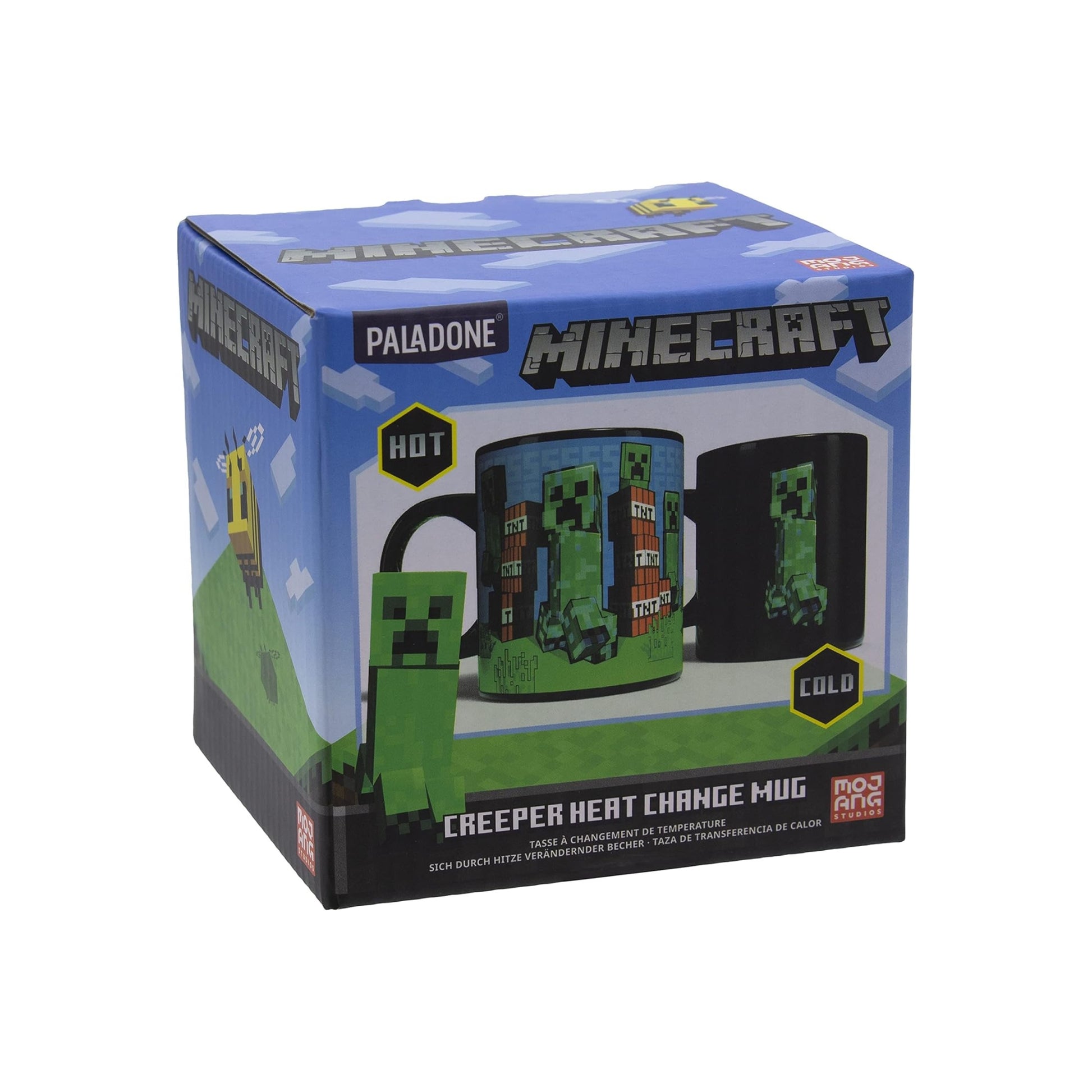 Taza Mágica Creeper de Minecraft Activación por Calor Original - Fan Army