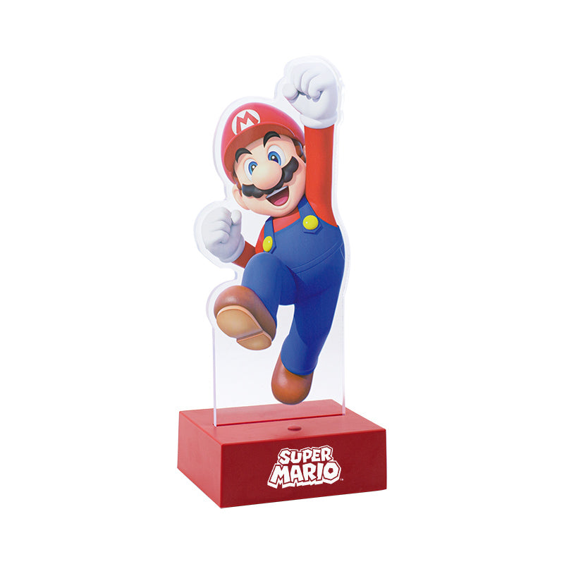 Lámpara Super Mario Decorativa de Acrílico Luz de Noche Original - Fan Army