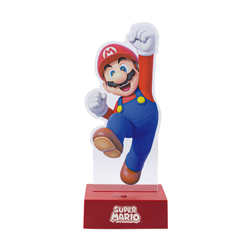 Lámpara Super Mario Decorativa de Acrílico Luz de Noche Original - Fan Army