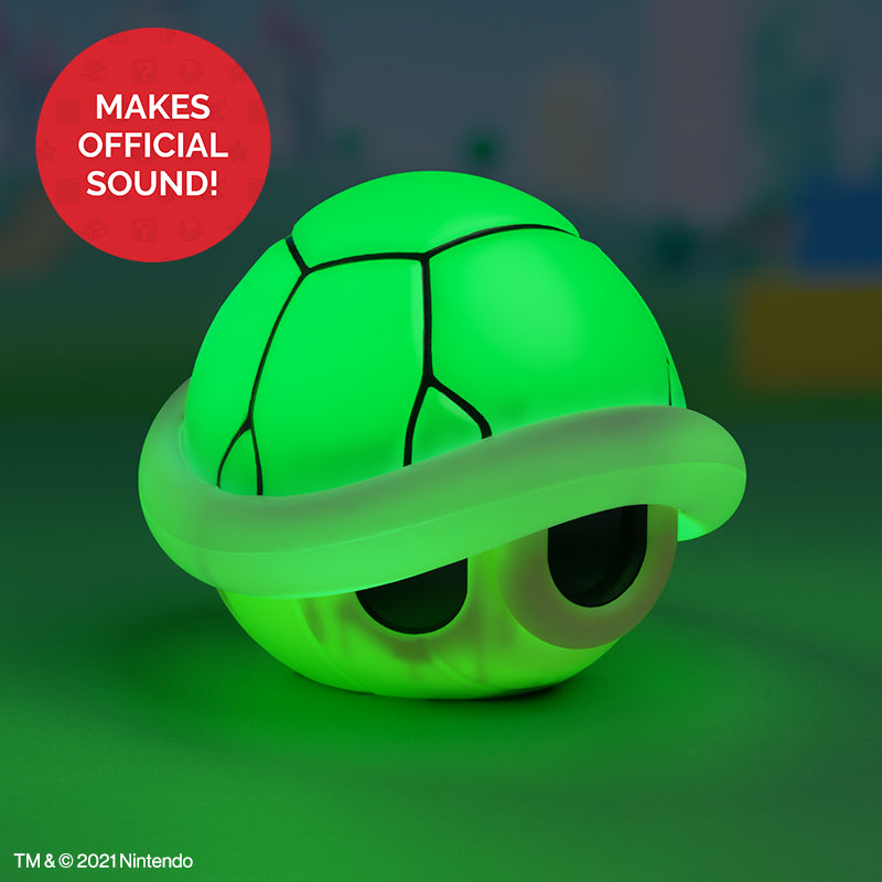 Lámpara Mario Kart Caparazón Verde con Sonido Original - Fan Army