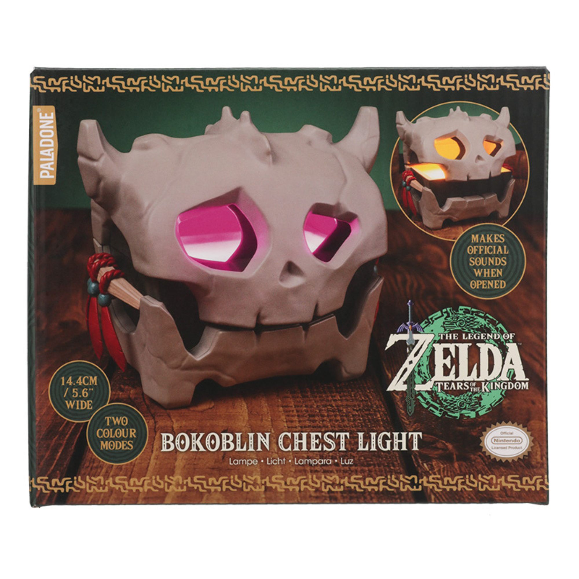 Lámpara Bokoblin Chest The Legend of Zelda con Sonido