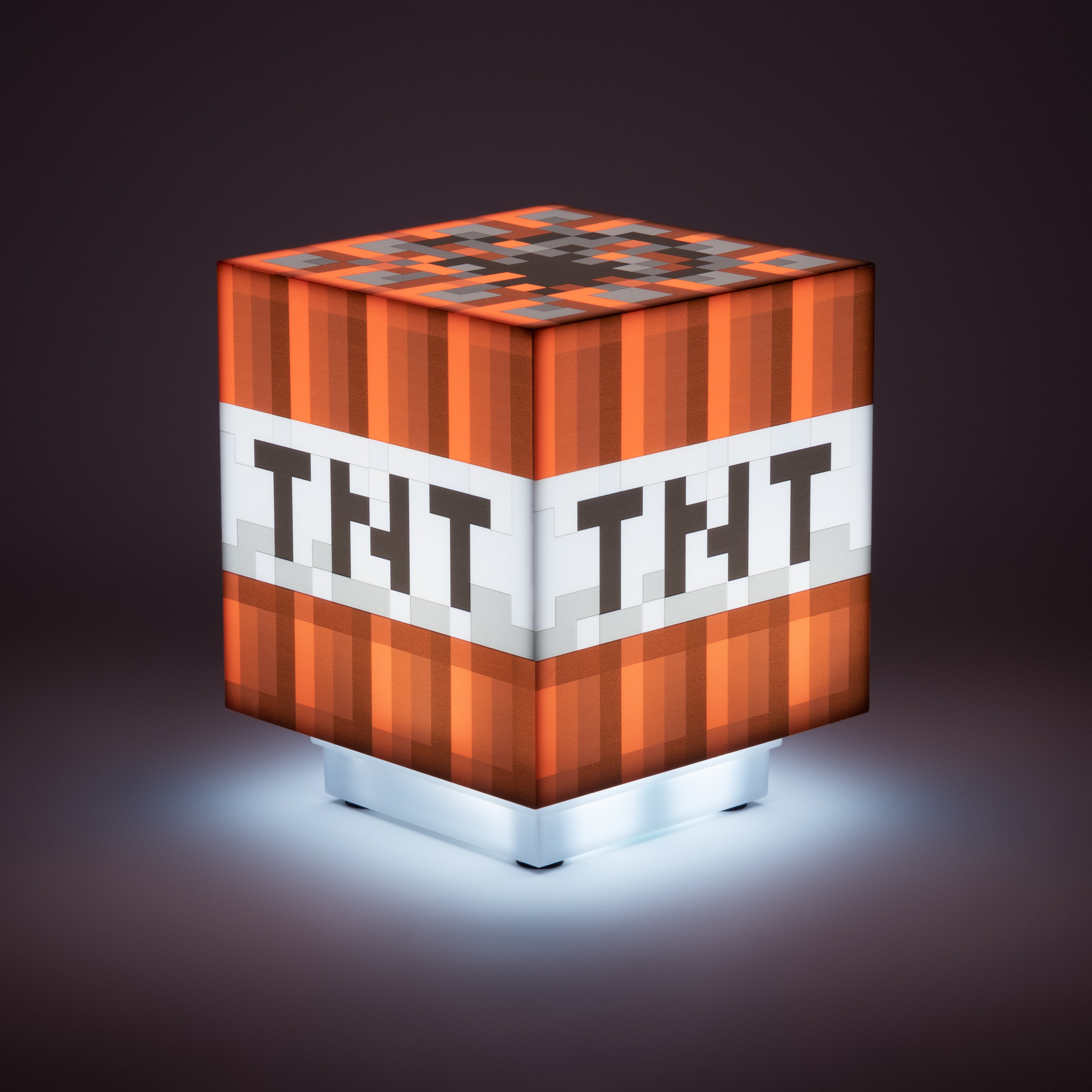 Lámpara Minecraft TNT Bloque con Sonido Luz de Noche Original - Fan Army
