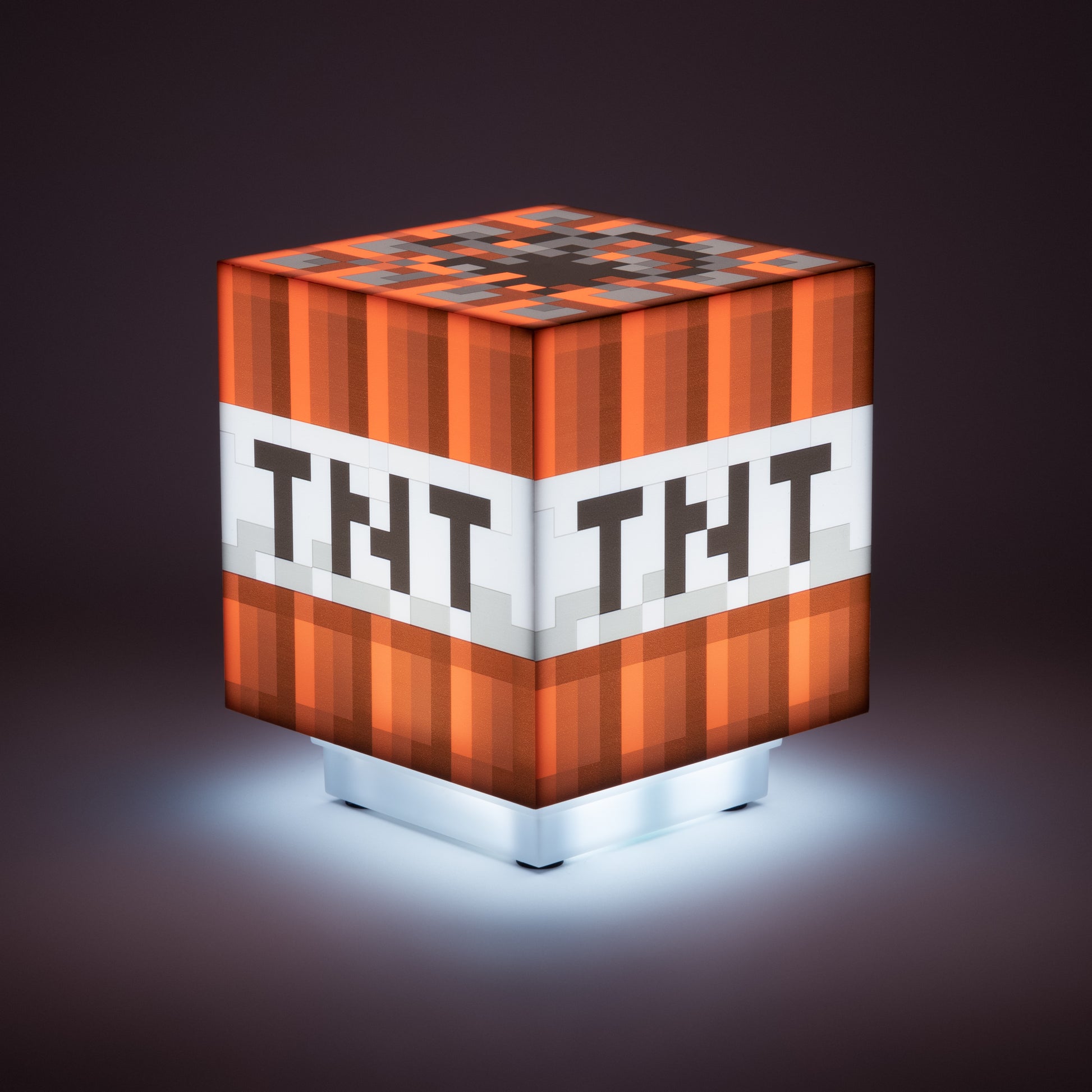 Lámpara Minecraft TNT Bloque con Sonido Luz de Noche Original - Fan Army