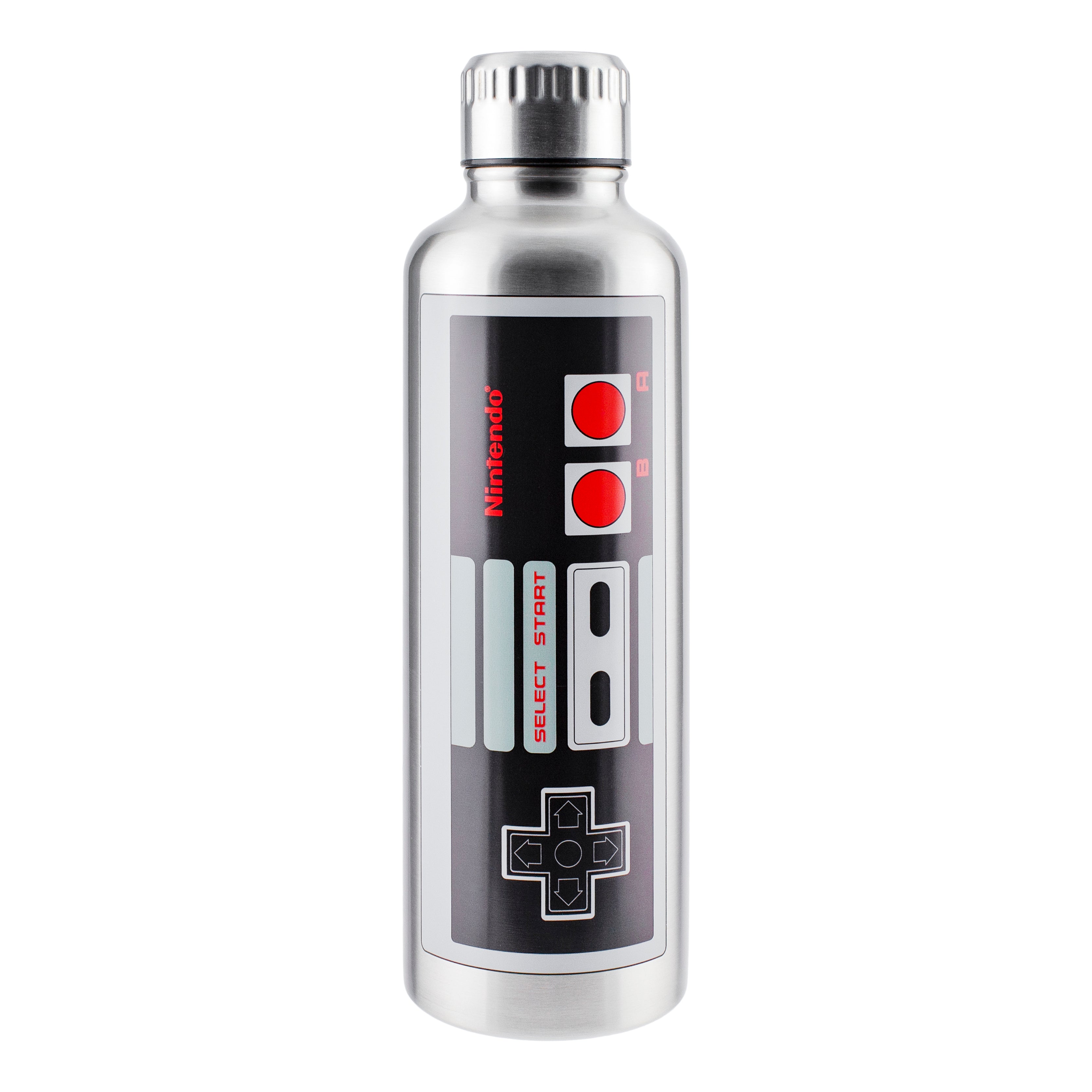 Botella de Acero Inoxidable Control NES de Nintendo Termo Original - Fan Army