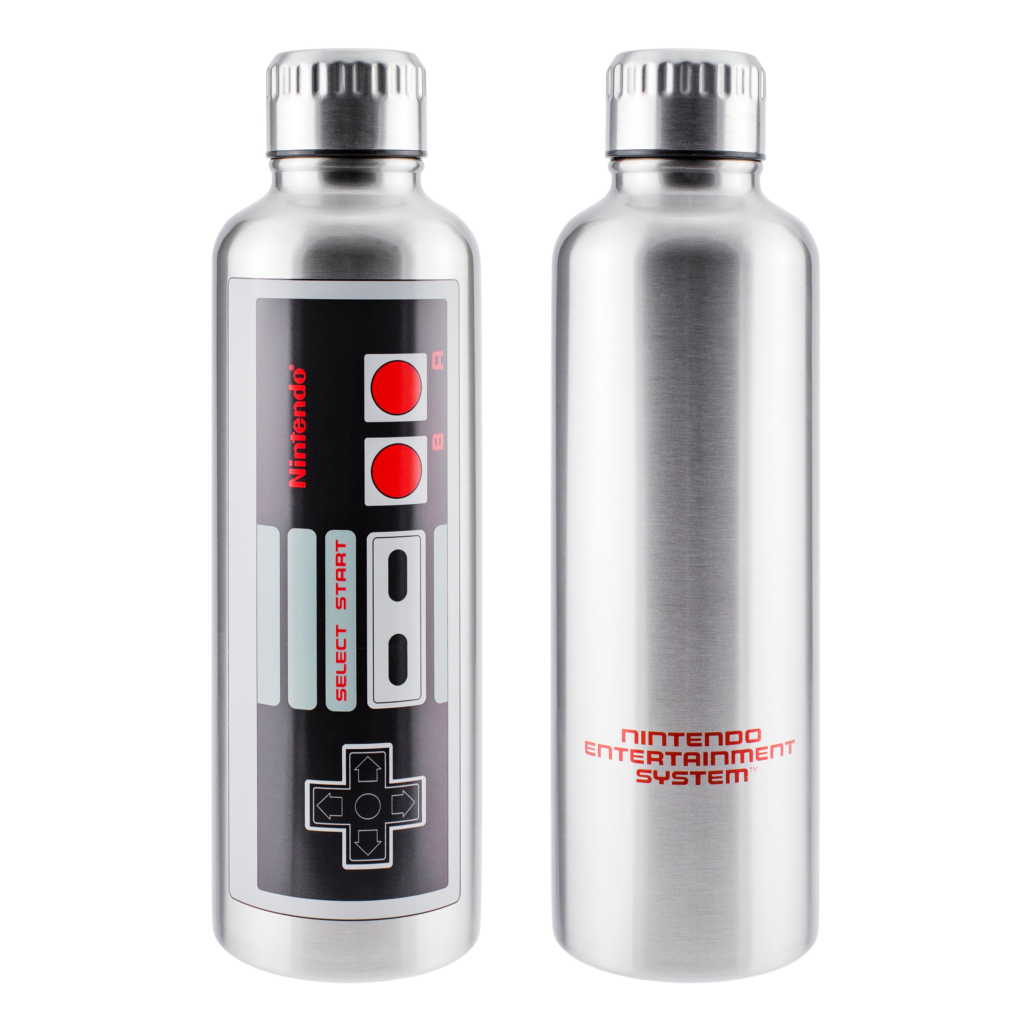 Botella de Acero Inoxidable Control NES de Nintendo Termo Original - Fan Army