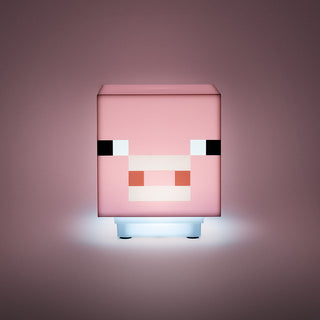 Paladone | Minecraft | Lámpara con Sonido de Puerco, Producto Oficial