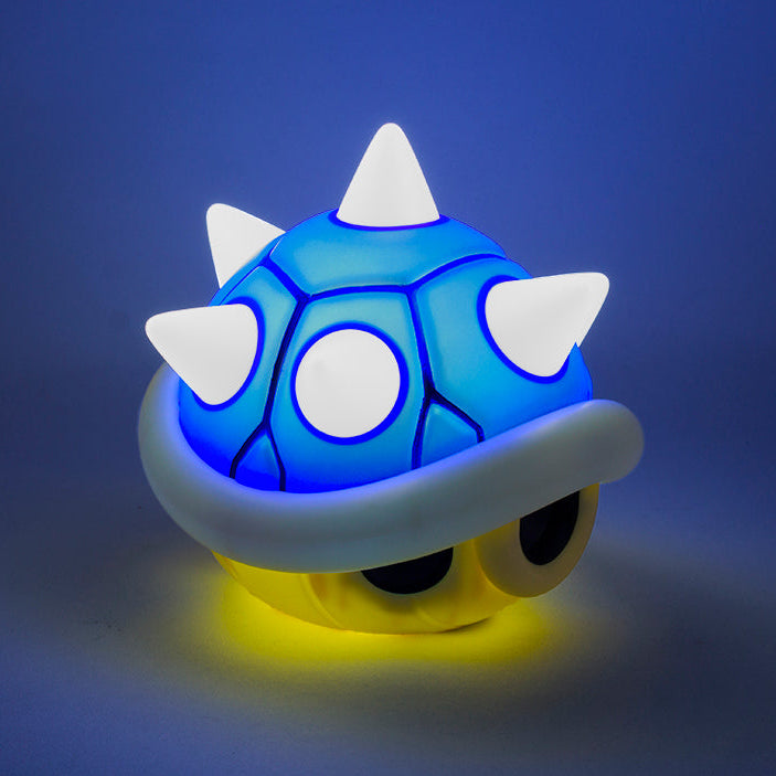 Lámpara Mario Kart Caparazón Azul con Sonido Original