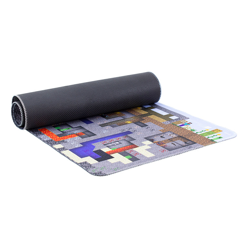 Tapete Antideslizante Para Escritorio de Mining World Minecraft Original - Fan Army