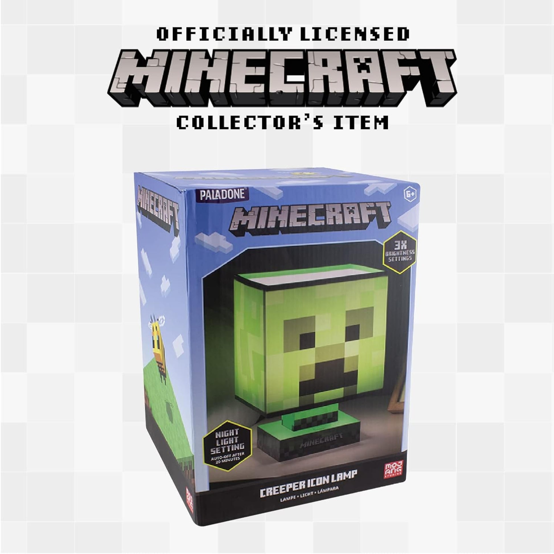 Lámpara Minecraft Creeper Luz de Noche Original - Fan Army
