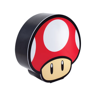 Lámpara Super Mario de Hongo Rojo Nintendo Original