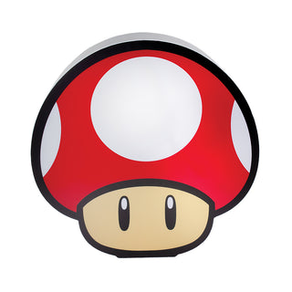Lámpara Super Mario de Hongo Rojo Nintendo Original