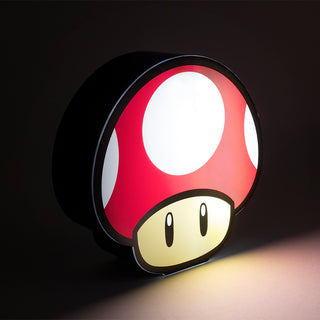 Lámpara Super Mario de Hongo Rojo Nintendo Original
