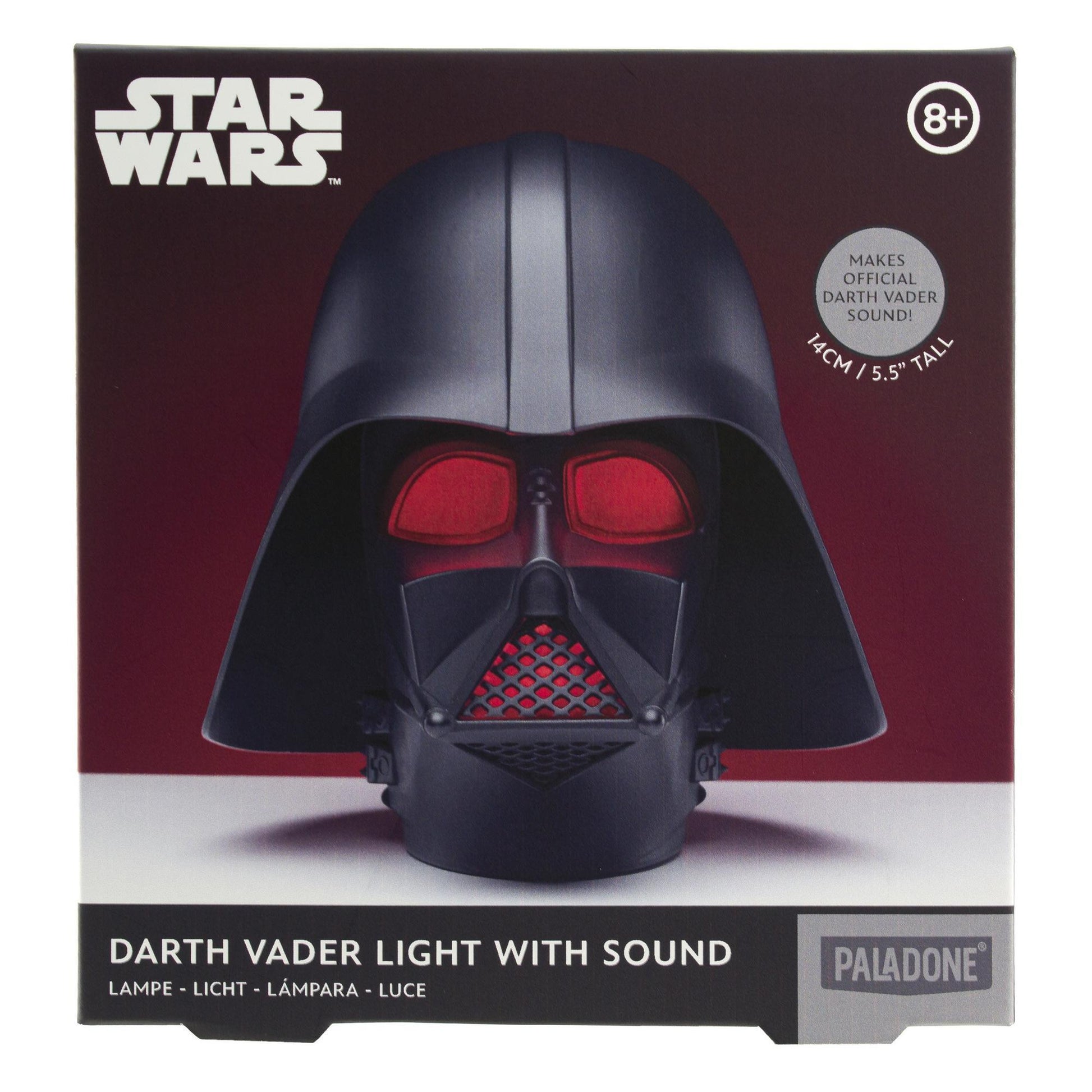 Lámpara Star Wars Darth Vader con Sonido Luz de Noche Original - Fan Army