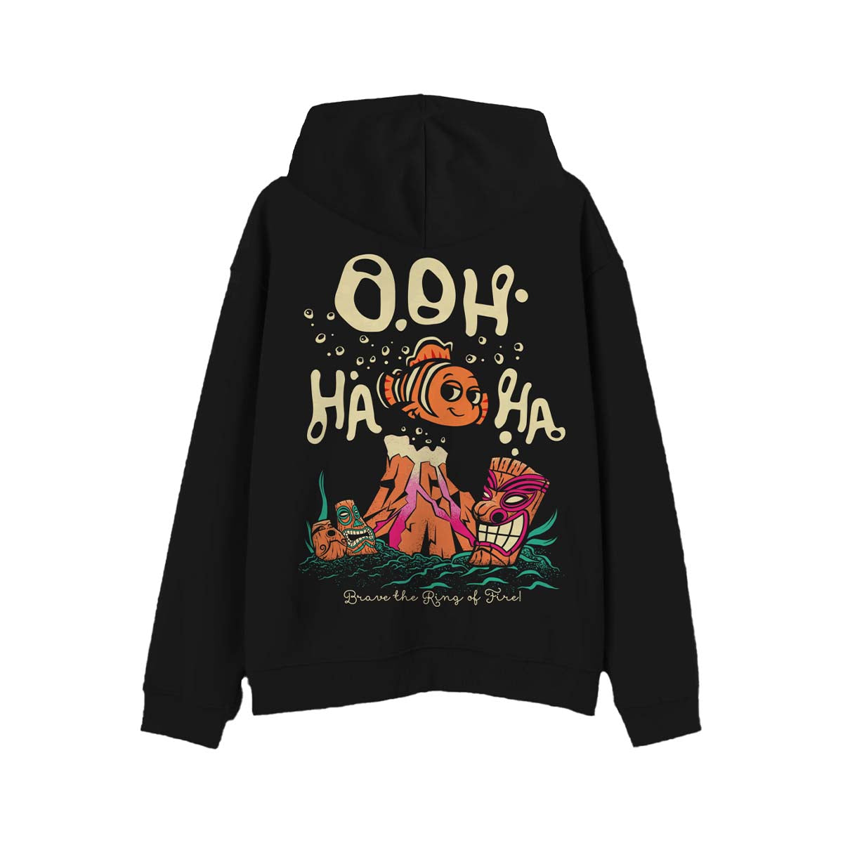 Hoodie Pixar Core Hombre Mujer Negro Disney Pixar Original Nemo - Fan Army