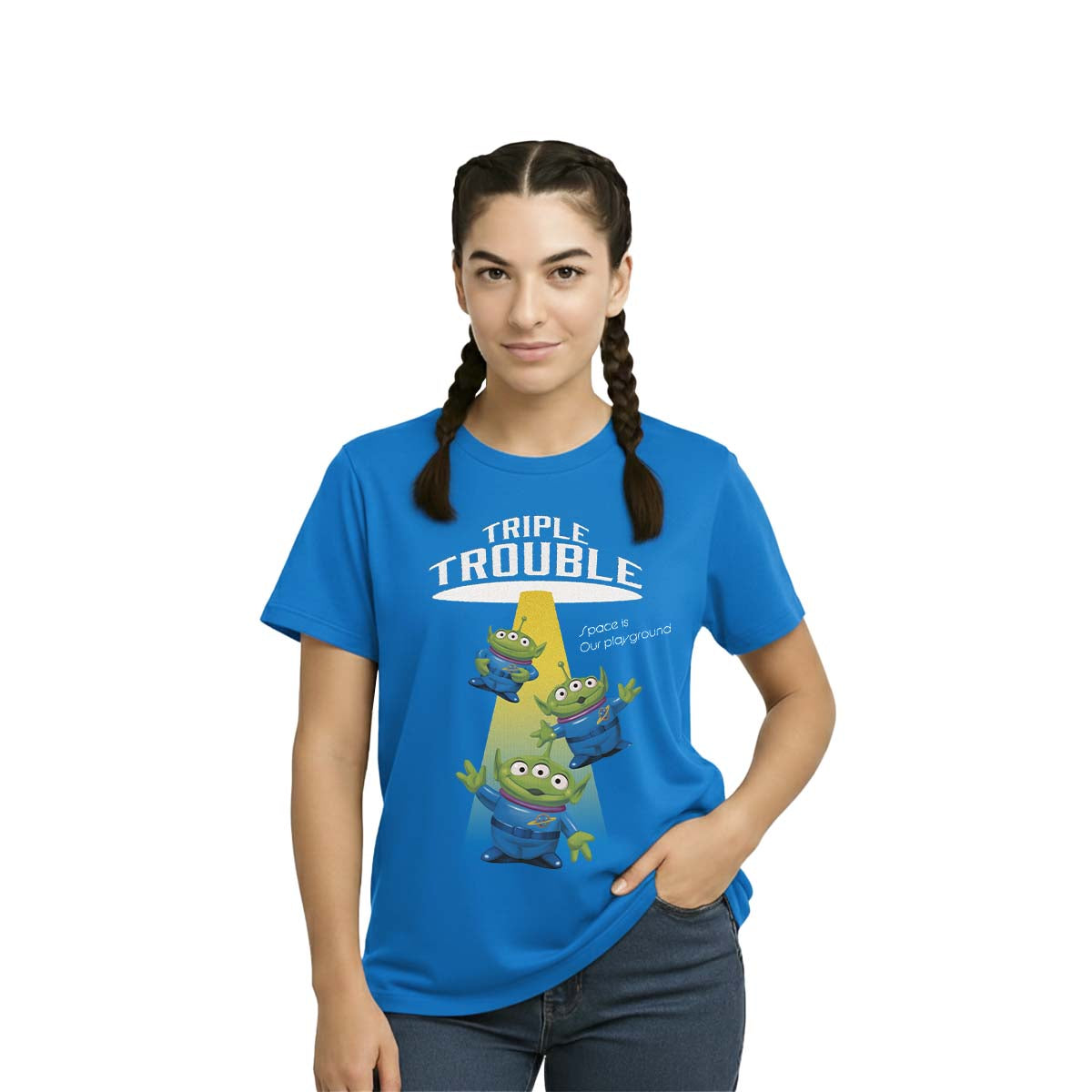 Playera Pixar Core Hombre Mujer Azul Rey Disney Pixar Original Toy Story La Garra - Fan Army