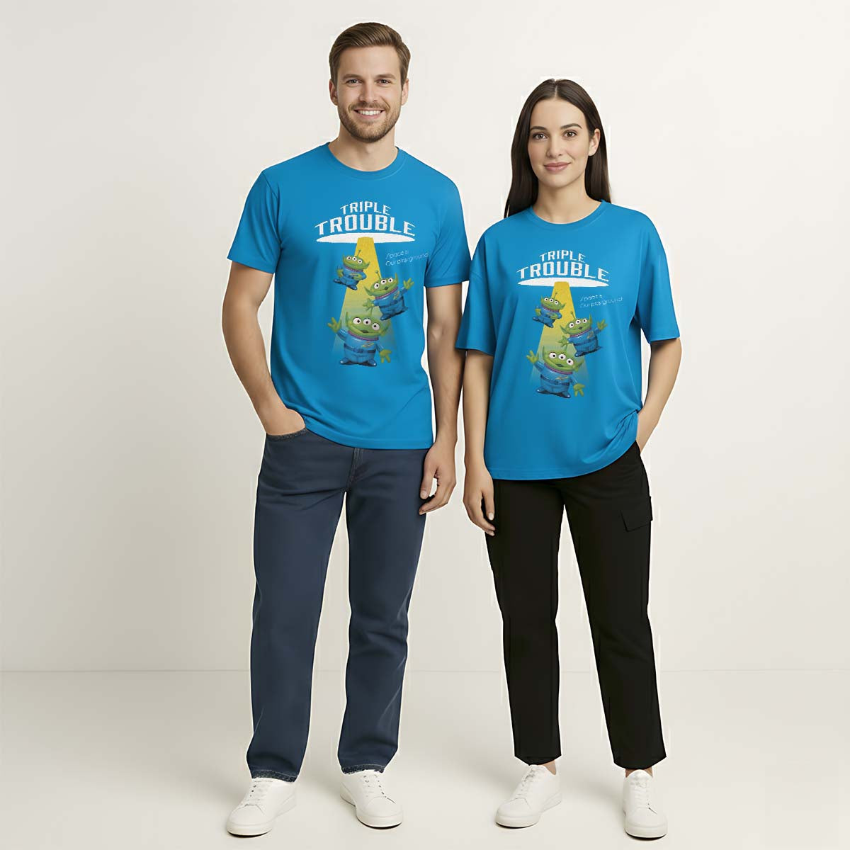 Playera Pixar Core Hombre Mujer Azul Rey Disney Pixar Original Toy Story La Garra - Fan Army