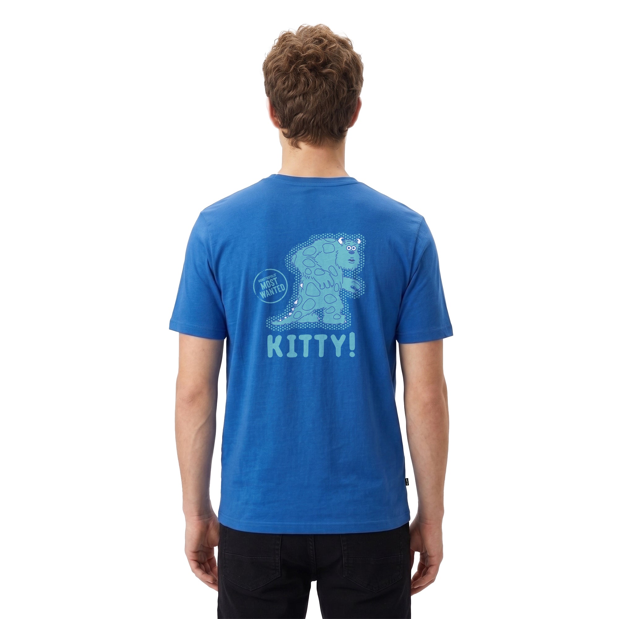 Playera Pixar Core Hombre Mujer Azul Rey Disney Pixar Original Kitty!