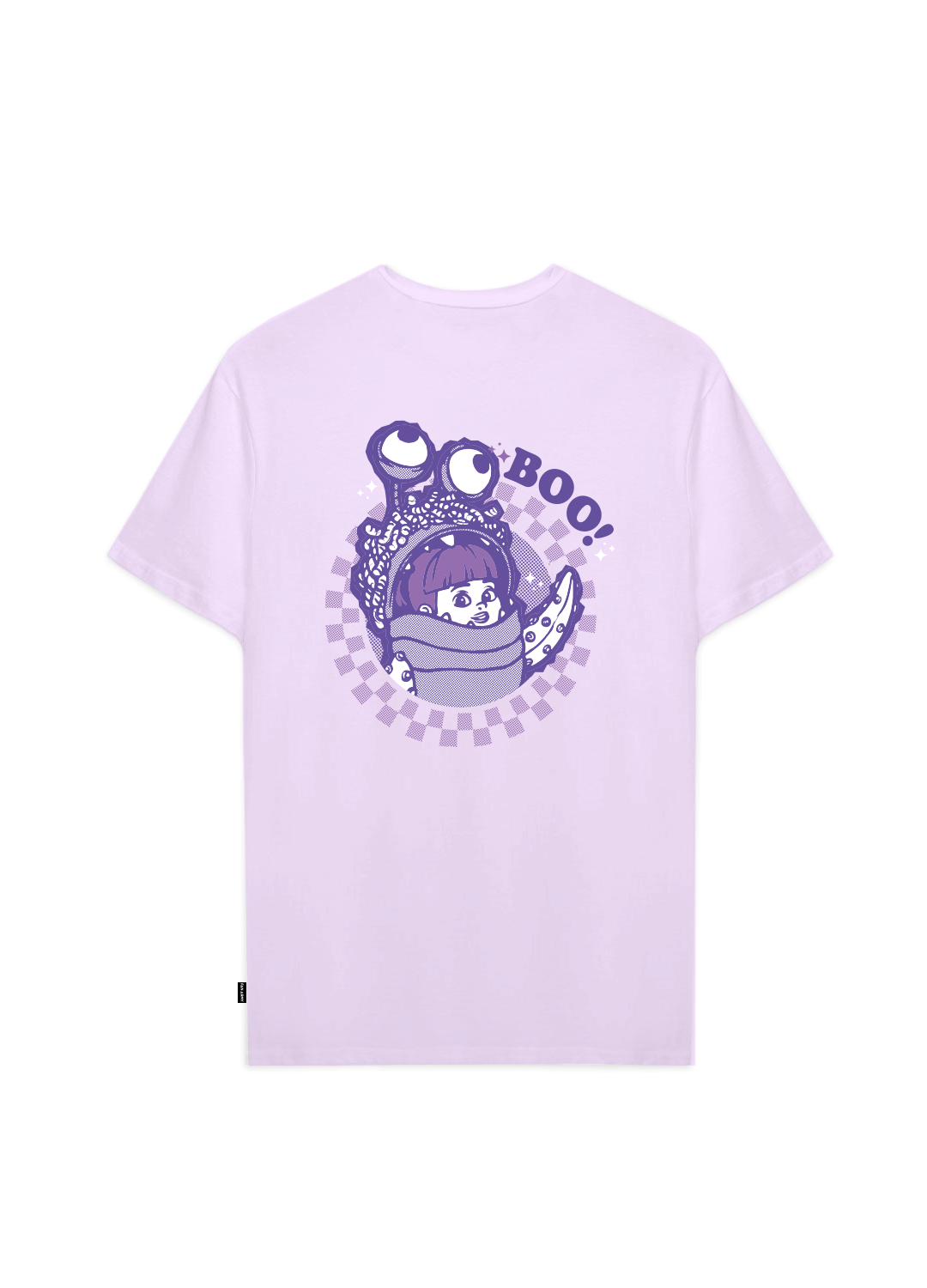 Playera Pixar Core Hombre Mujer Lila Disney Pixar Original Boo!