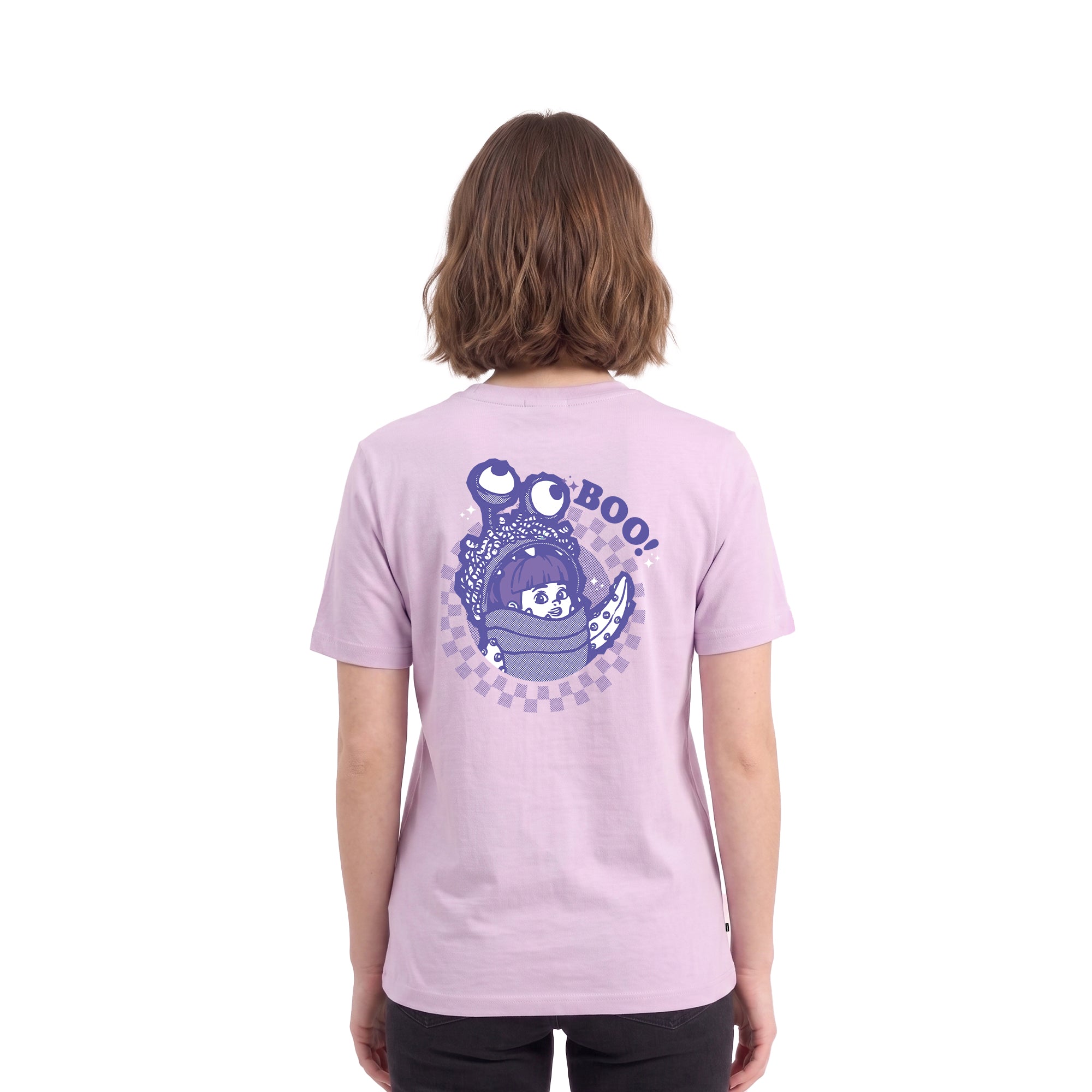 Playera Pixar Core Hombre Mujer Lila Disney Pixar Original Boo!