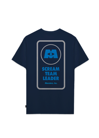 Playera Pixar Core Hombre Mujer Azul Marino Disney Pixar Original Monsters Inc. - Fan Army