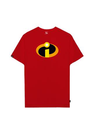 Playera Pixar Core Hombre Mujer Rojo Disney Pixar Original Los Increíbles - Fan Army