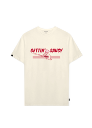 Playera Pixar Core Hombre Mujer Arena Disney Pixar Original Getting Saucy