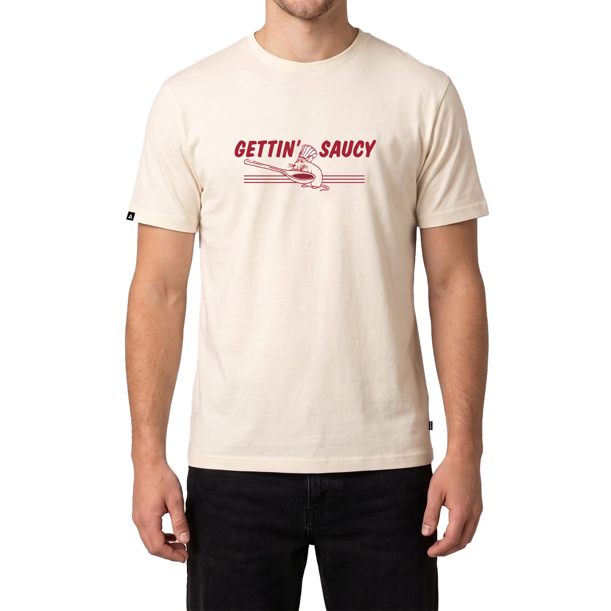 Playera Pixar Core Hombre Mujer Arena Disney Pixar Original Getting Saucy