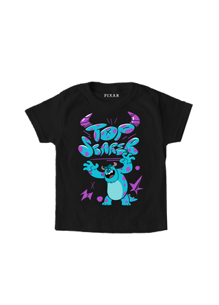 Playera Niño Pixar Core Niño Niña Negro Disney Pixar Original Sully Monsters Inc. - Fan Army