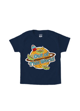 Playera Niño Pixar Core Niño Niña Azul Marino Disney Pixar Original Marcianitos Toy Story - Fan Army