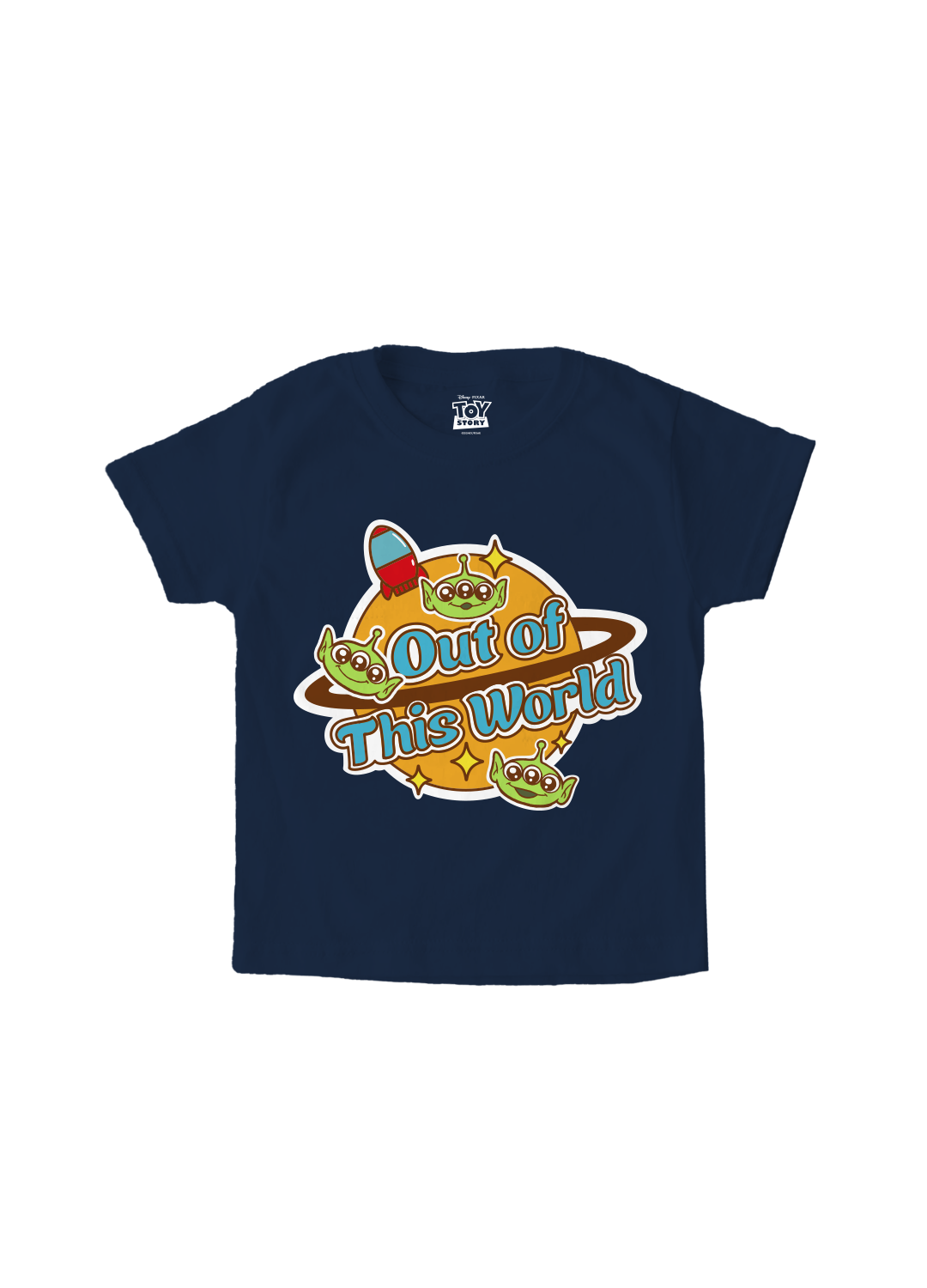 Playera Niño Pixar Core Niño Niña Azul Marino Disney Pixar Original Marcianitos Toy Story - Fan Army