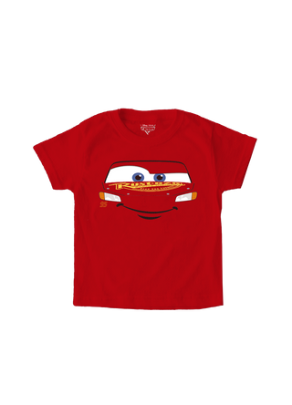 Playera Niño Pixar Core Niño Niña Rojo Disney Pixar Original Rayo McQueen Cars - Fan Army