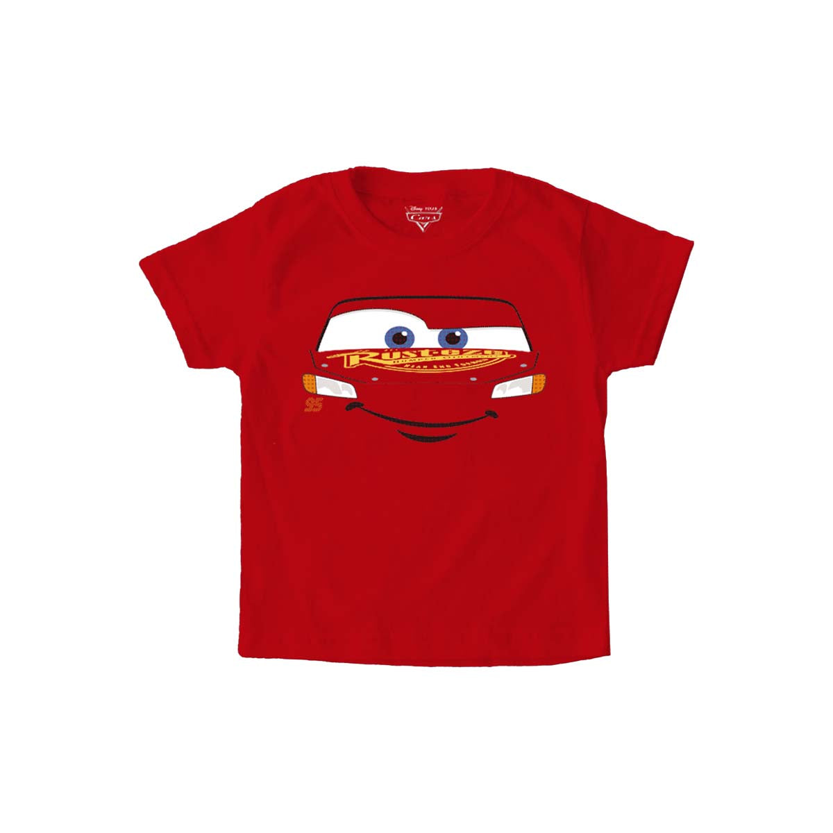 Playera Niño Pixar Core Niño Niña Rojo Disney Pixar Original Rayo McQueen Cars - Fan Army