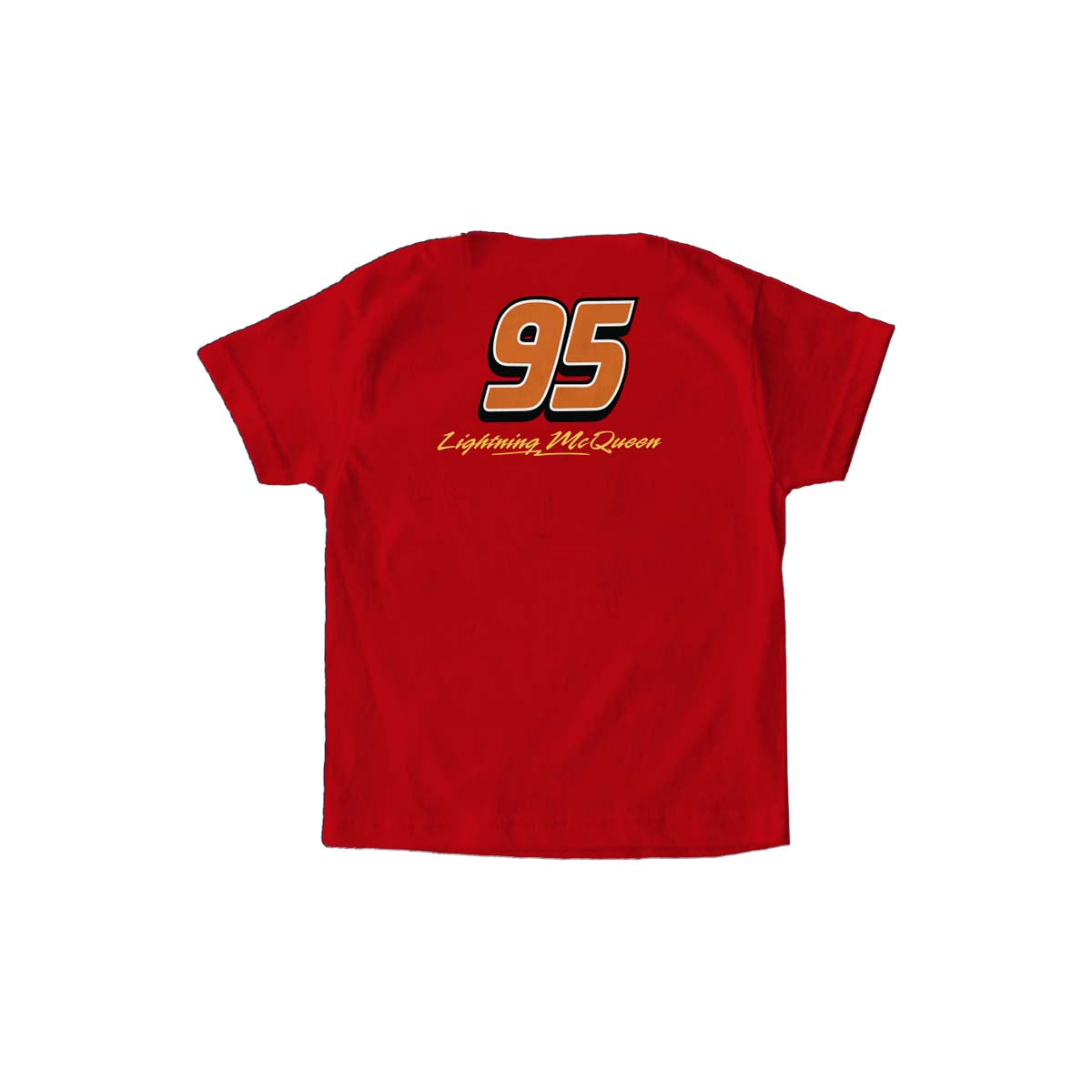 Playera Niño Pixar Core Niño Niña Rojo Disney Pixar Original Rayo McQueen Cars - Fan Army